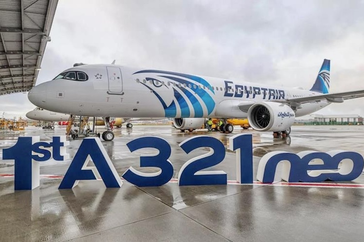 EgyptAir recebe o 1º A321neo da África