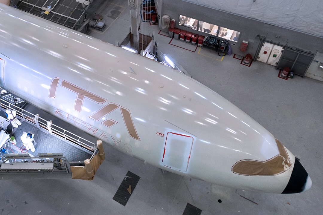 ITA Airways divulga fotos de seu primeiro A330neo