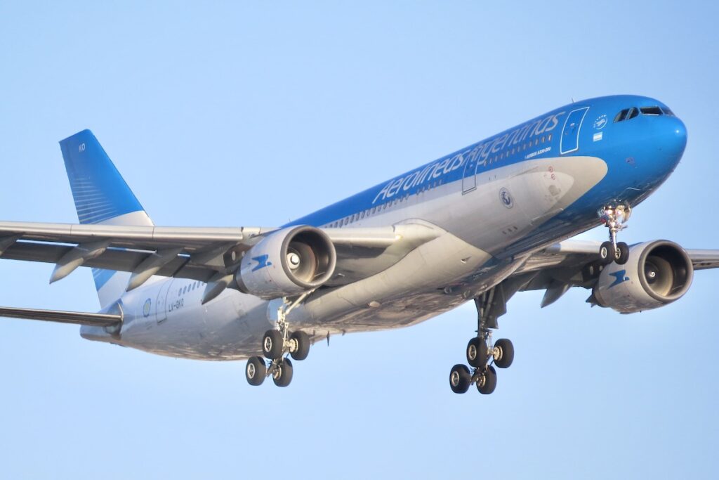 Aerolíneas Argentinas encerra sua rota para Nova York