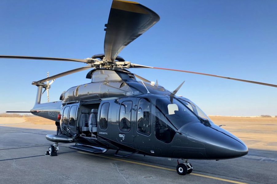 Bell espera certificação final do helicóptero 525 Relentless para 2023