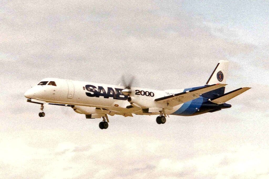 31 anos da primeira decolagem do Saab 2000 8 31 anos da primeira decolagem do Saab 2000