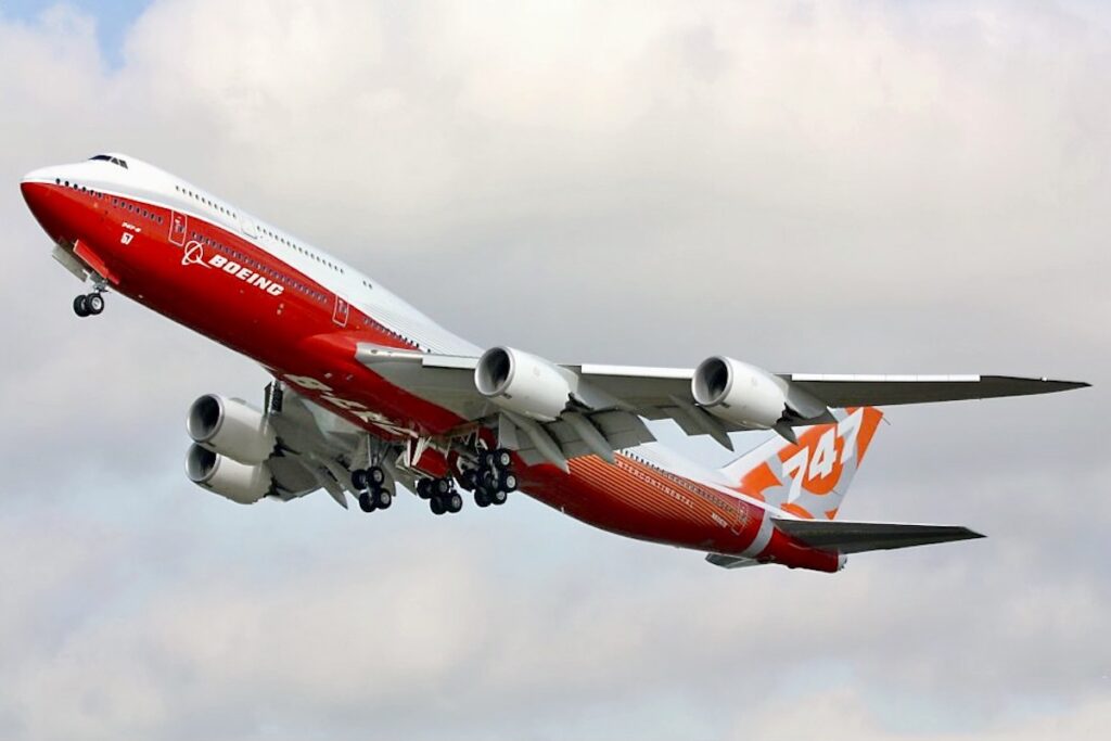 15 anos do primeiro voo do Boeing 747-8i 7 15 anos do primeiro voo do Boeing 747-8i