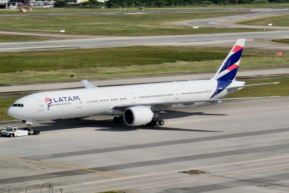 LATAM voará para Lisboa com o Boeing 777