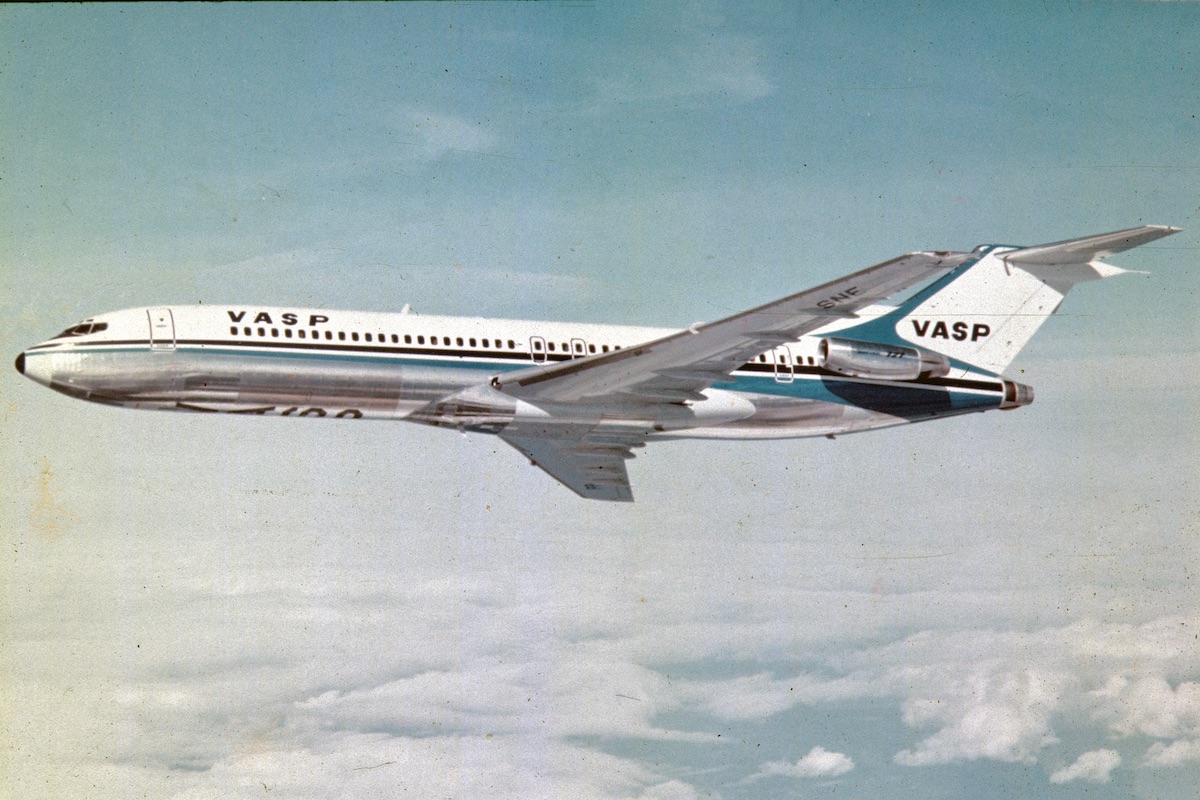 PP-SNE e PP-SNF: os primeiros Boeing 727s da Vasp posteriormente