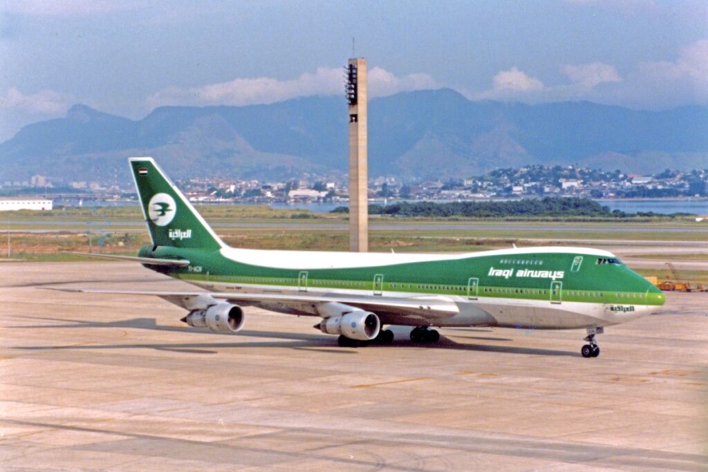 Volta ao passado: as operações da Iraqi Airways no Brasil posteriormente