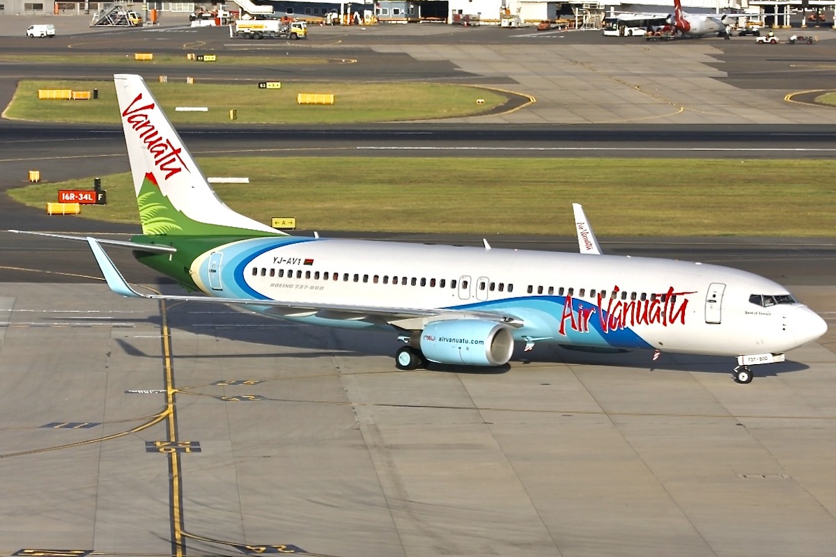 Air Vanuatu estaciona seu único 737 por falta de peças de reposição