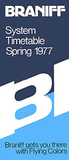 Timetable april 1977