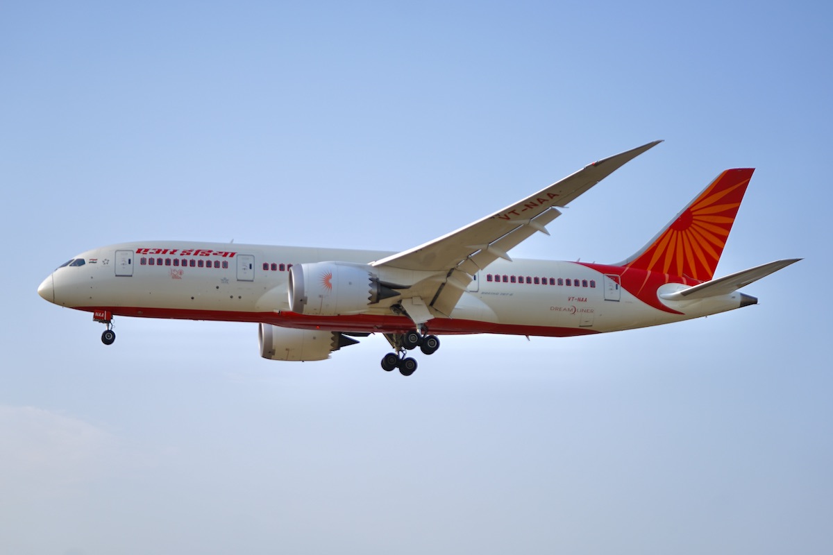 Air India anuncia nova rota para a Europa