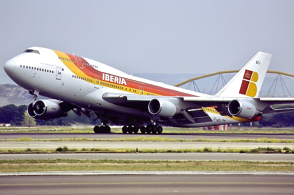 Relembre: o Boeing 747 na frota da Iberia