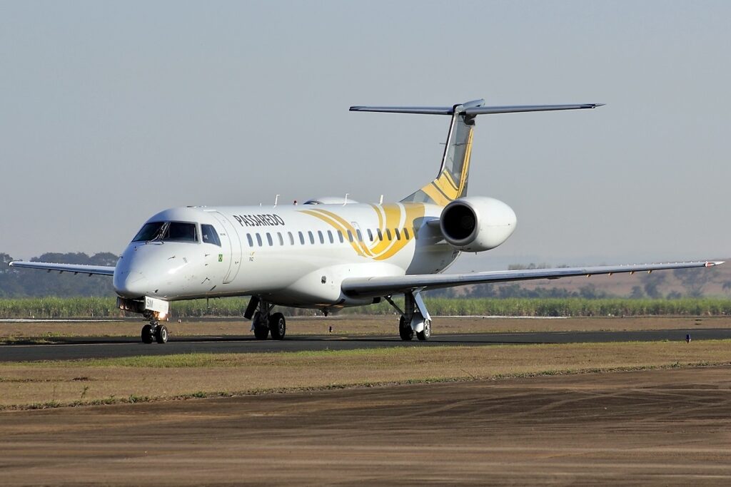 Relembre: o Embraer 145 na frota da Passaredo