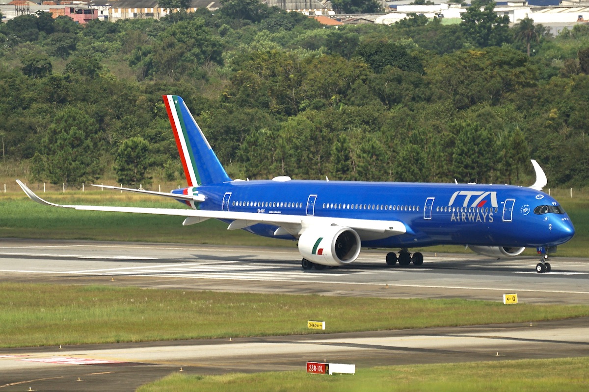 ITA Airways: veja como está a ocupação da empresa no voos para o Brasil