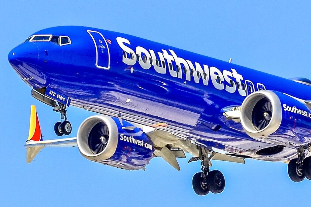 Southwest recebe seu 175º Boeing 737 MAX
