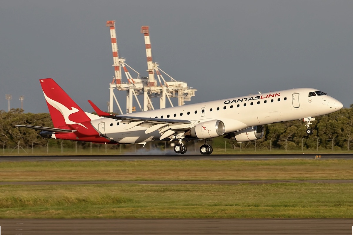 QantasLink lança única rota para a Nova Zelândia operada com o Embraer 190