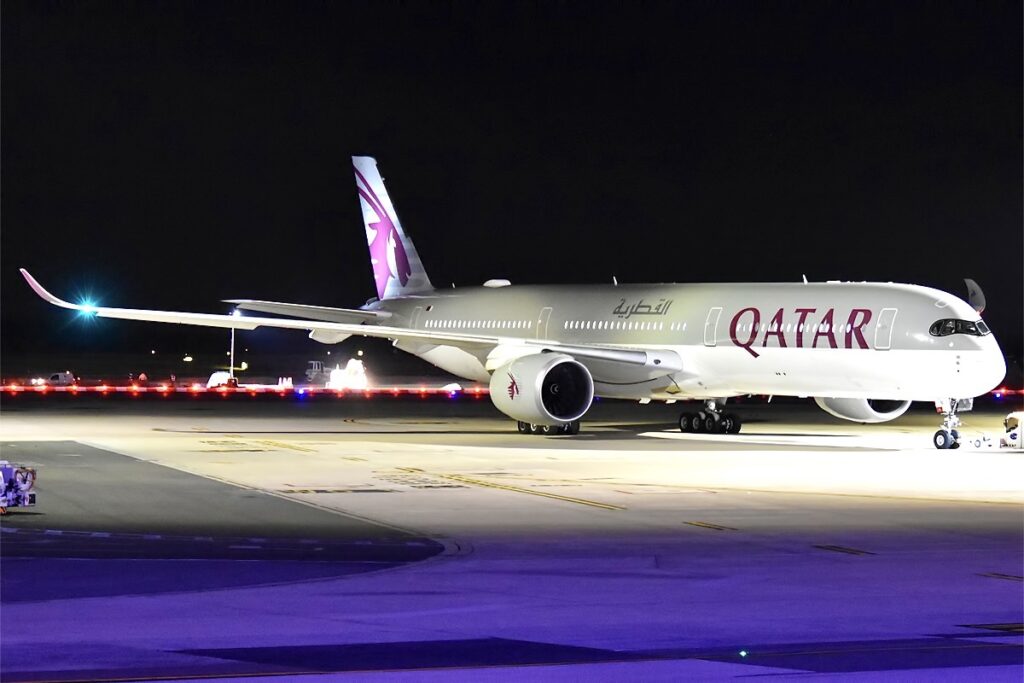 A350 da Qatar realiza pouso não programado em Salvador 3 A350 da Qatar realiza pouso não programado em Salvador