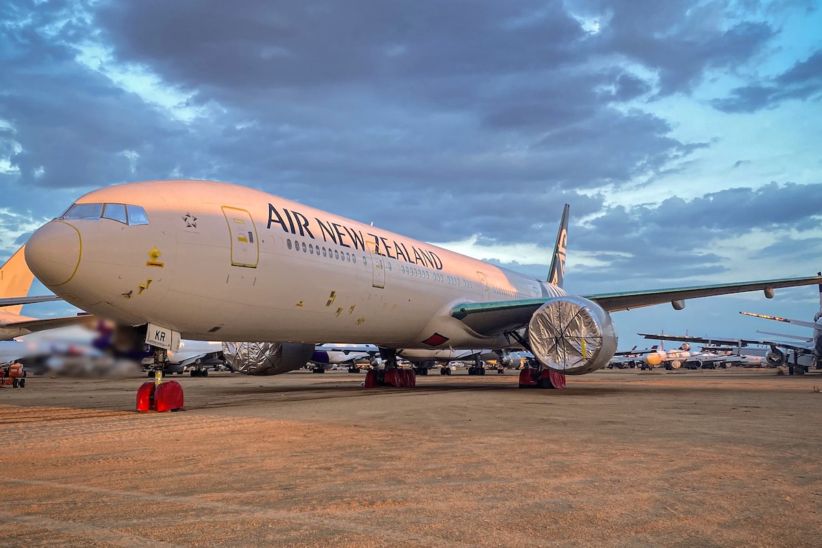Air New Zealand reativa último 777 que estava no deserto - Flap