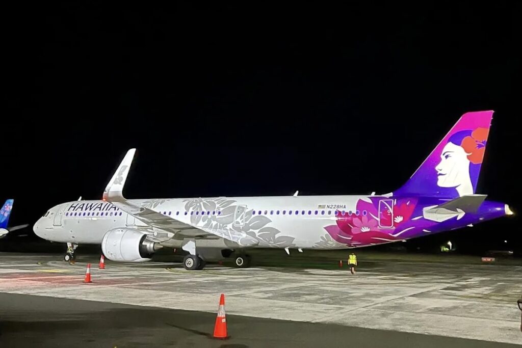 Hawaiian Airlines inicia voos para as Ilhas Cook