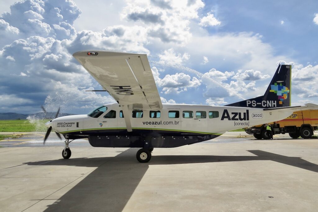 Azul Conecta recupera Caravan que estava estacionado em Porto Alegre