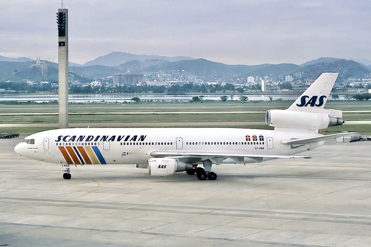 As operações da Scandinavian Airlines - SAS no Brasil