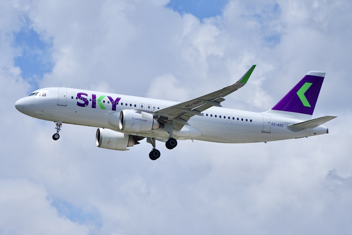 SKY Airline anuncia mais uma rota para o Brasil