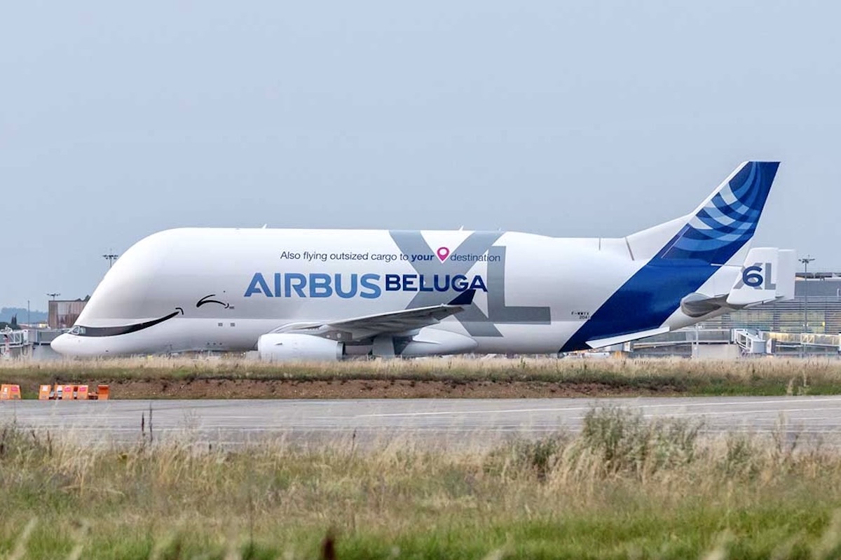 Airbus produz 6º e último Beluga XL