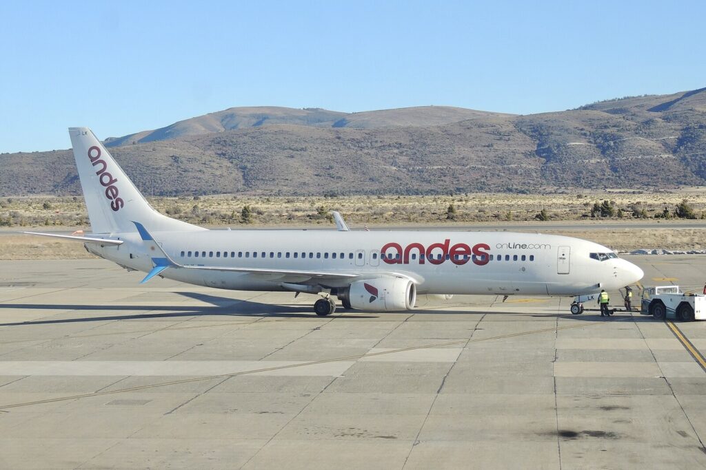 Andes Líneas Aéreas realiza voos para a Bahia