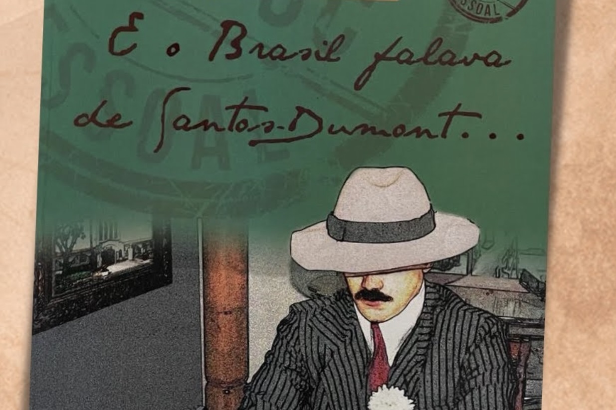 Livro “E o Brasil Falava de Santos Dumont…” será lançado hoje pela Academia Brasileira de Letras