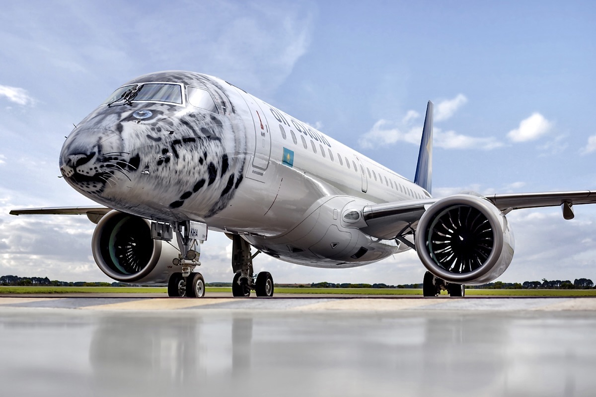 Air Astana decide aposentar seus novos jatos E2