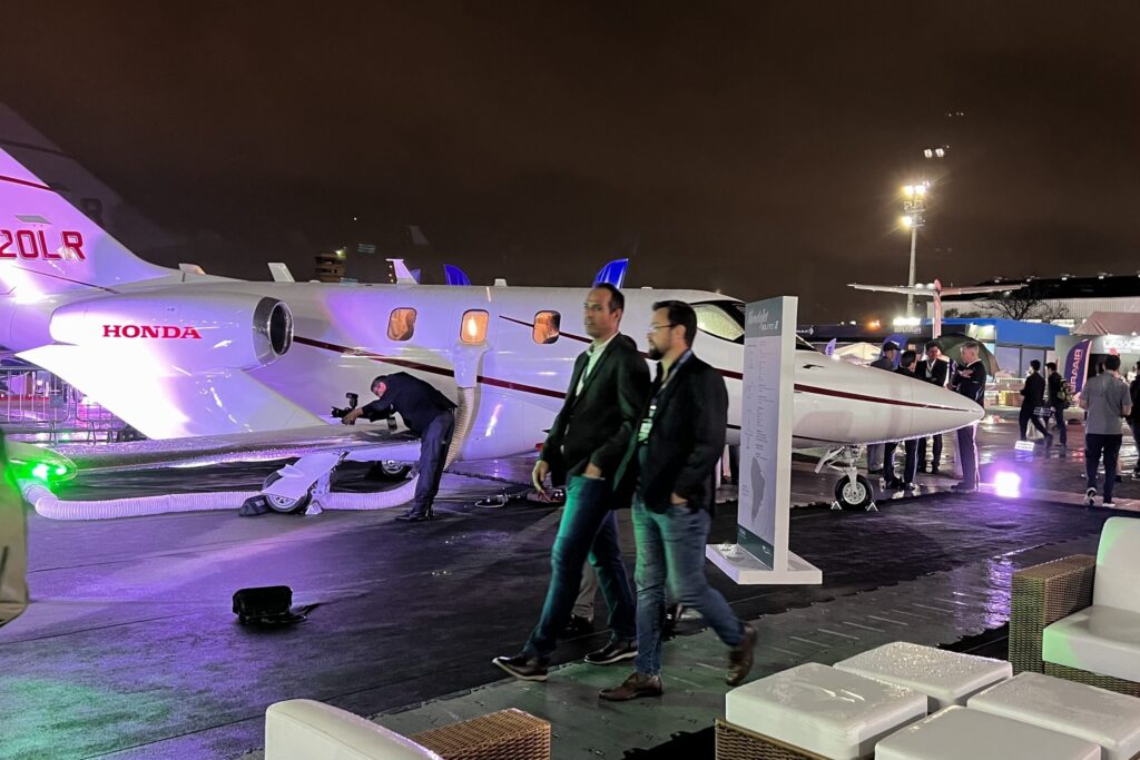 LABACE 2023: Líder Aviação exibe o HondaJet Elite II pela 1ª vez no Brasil