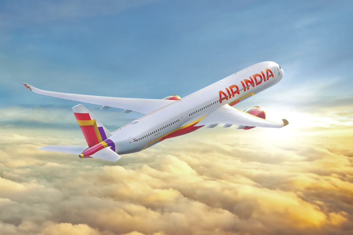 De cara nova: Air India lança seu novo esquema visual