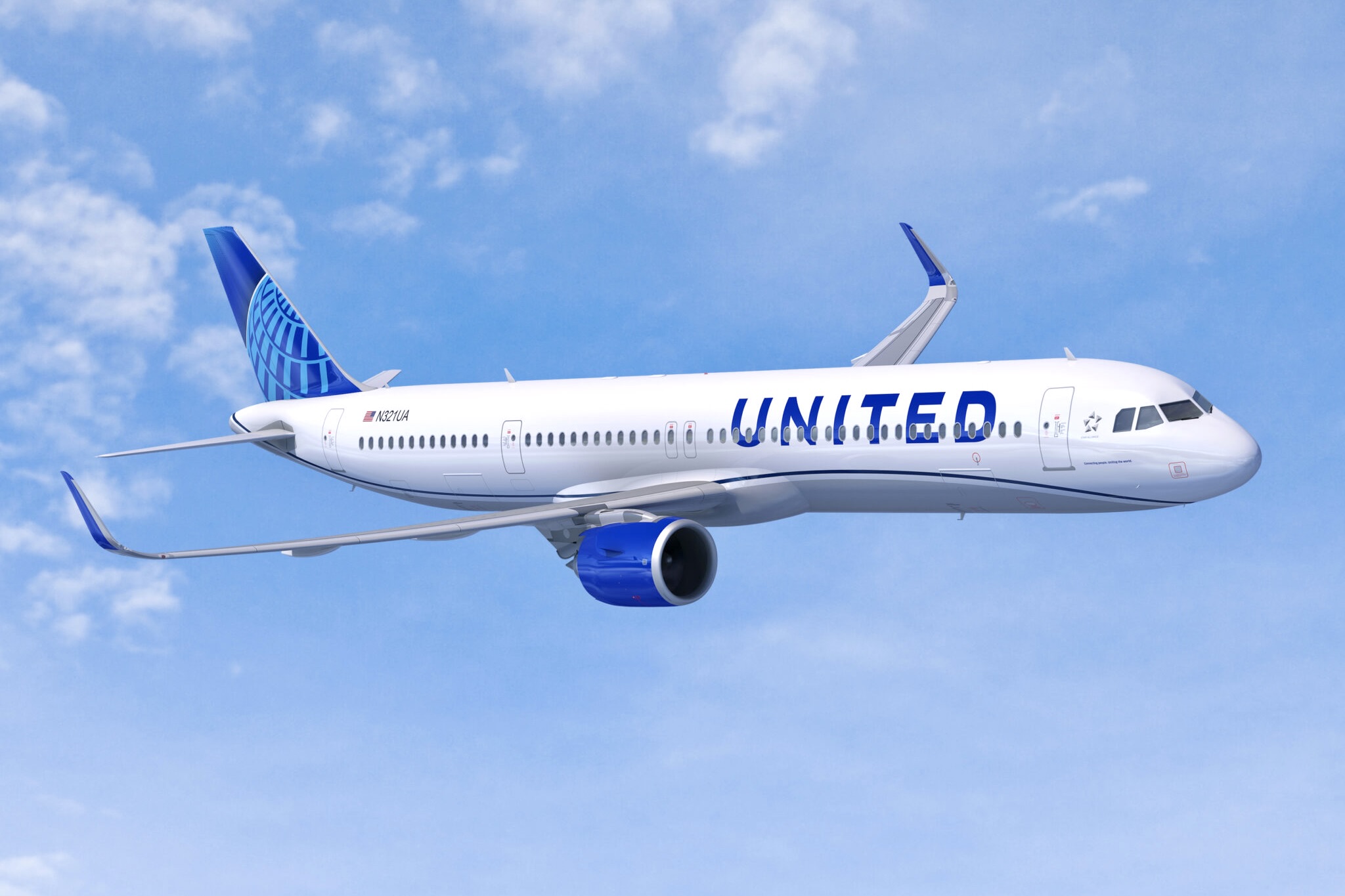 United Airlines revela primeiras rotas que irá operar com o A321neo