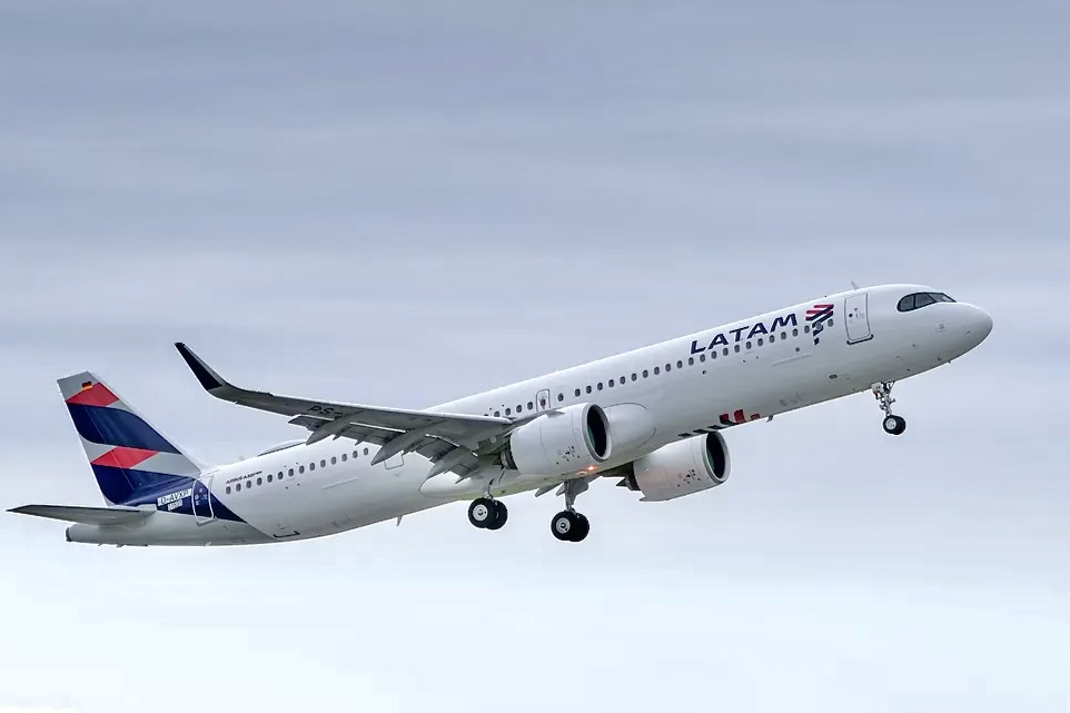 Primeiro A321neo da LATAM entra em serviço regular hoje