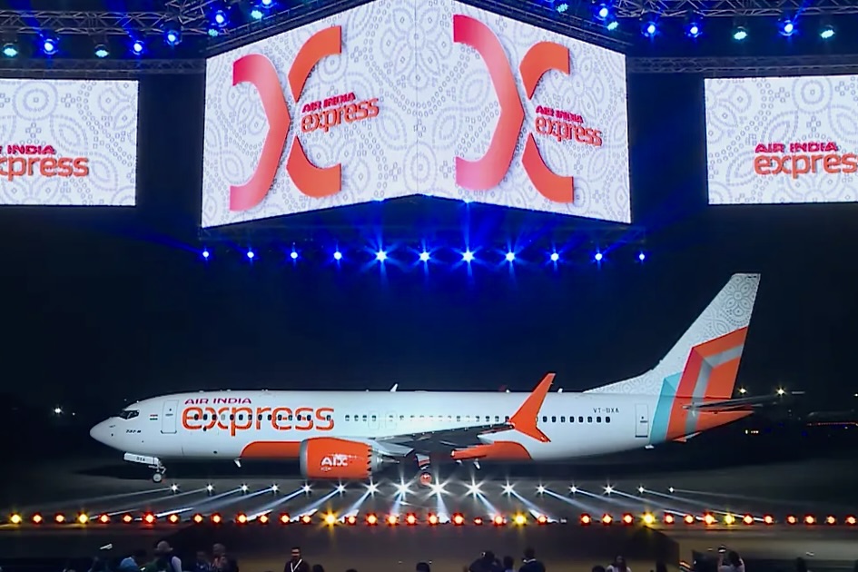 Air India Express revela nova pintura e seu primeiro 737 MAX