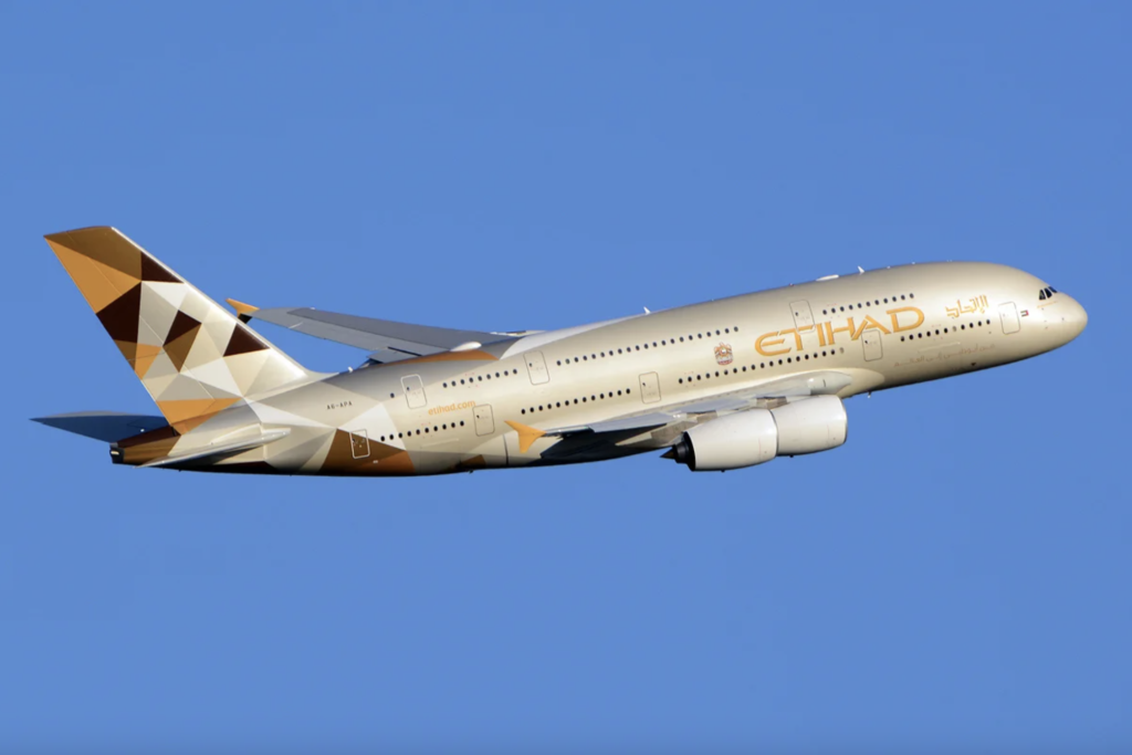 Etihad anuncia voos com o A380 para Nova York
