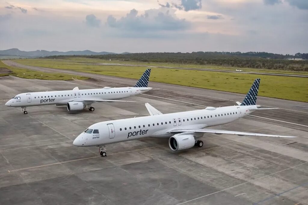 Com o E195-E2, Porter Airlines estreia na Costa Rica 10 Com o E195-E2, Porter Airlines estreia na Costa Rica