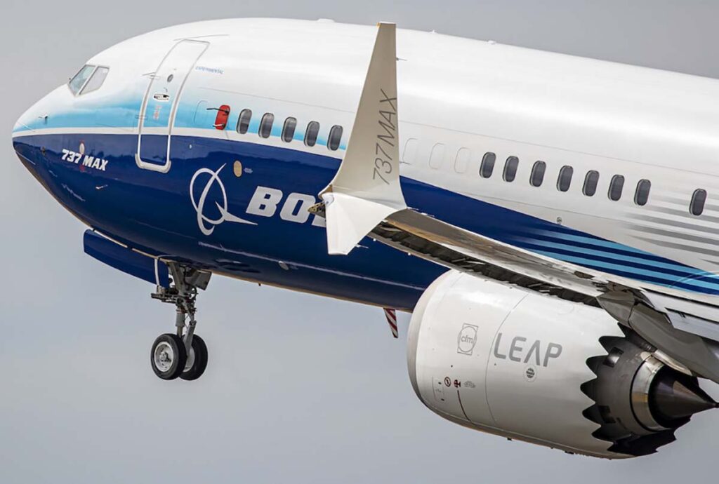 Boeing conquista nova encomenda do 737 MAX