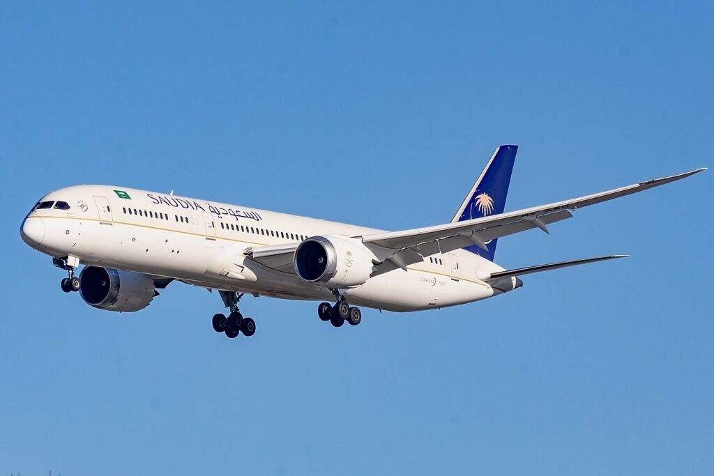Saudia transportou 21% a mais de passageiros em 2023 1 Saudia transportou 21% a mais de passageiros em 2023