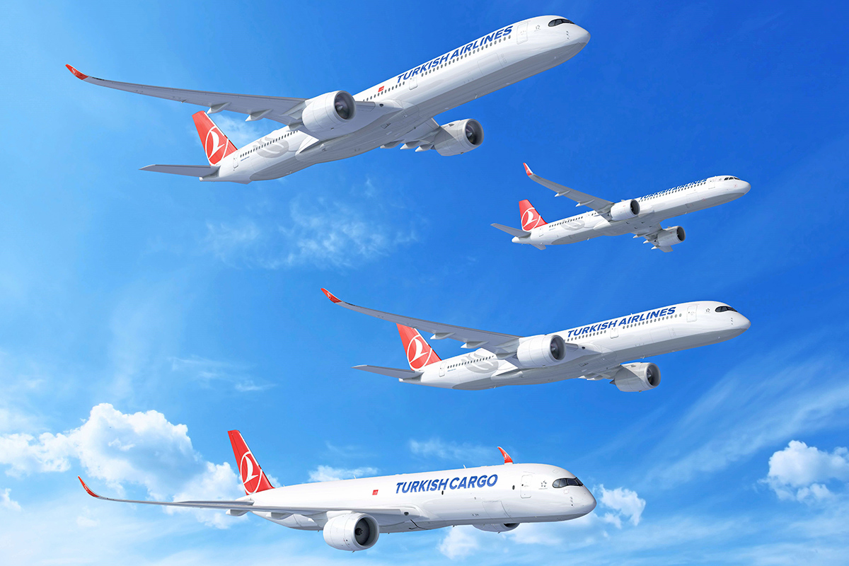 Turkish Airlines assina grande encomenda com a Airbus