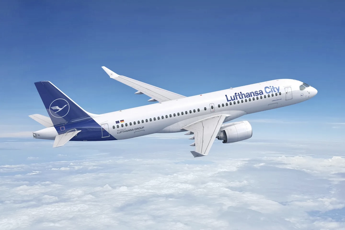 Grupo Lufthansa encomenda mais unidades do A220