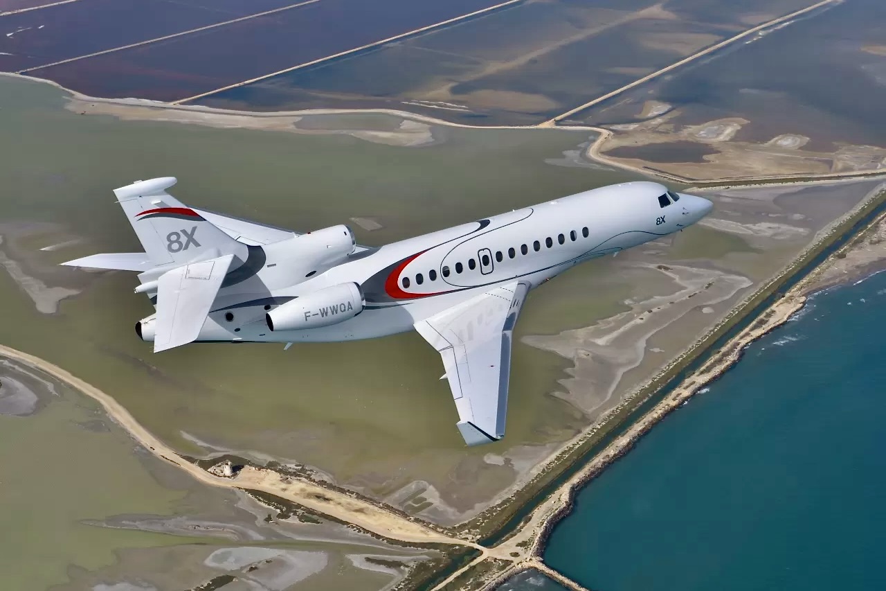 Veja quantas aeronaves a Dassault Aviation entregou em 2023