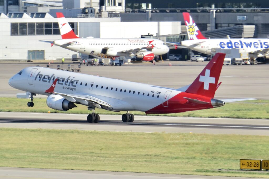 Helvetic Airways receberá quatro E195 agora em 2024 3 Helvetic Airways receberá mais aviões E195 agora em 2024
