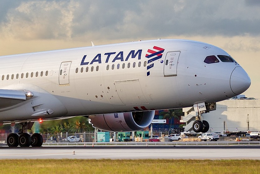 LATAM confirma o aumento de voos para a Espanha