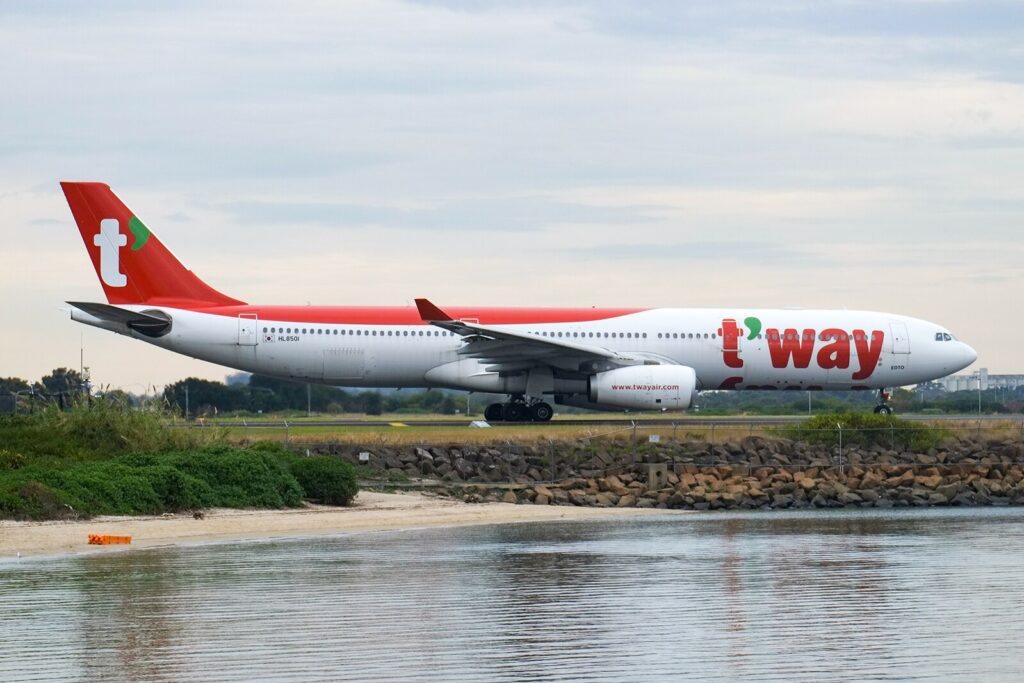 T'way lança sua primeira rota para Europa 1 T'way lança sua primeira rota para Europa