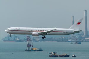 767-400: o menos popular da família 767 3 Bahrain Royal Flight Boeing 767 400 A9C HMH
