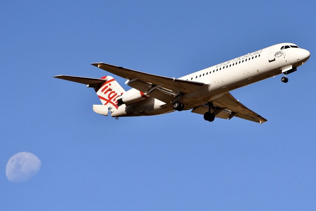 Veja para onde a Virgin Australia Regional está voando com seus quatro F100 14 Veja para onde a Virgin Australia Regional está voando com seus quatro F100