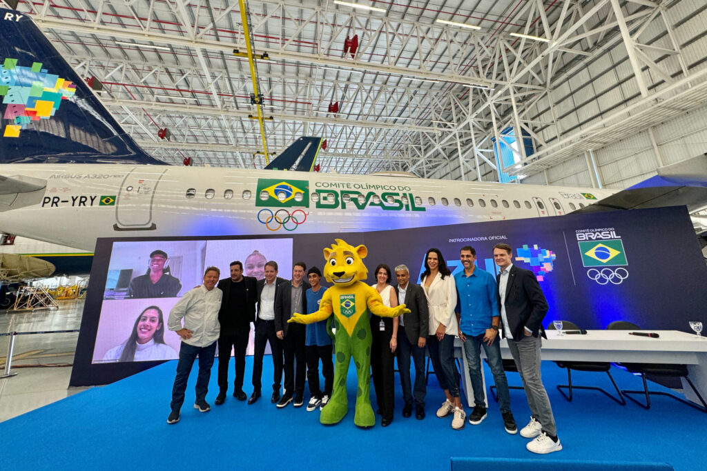 Azul é a companhia aérea oficial do COB para as Olimpíadas 2024 7 Azul é a companhia aérea oficial do COB para as Olimpíadas 2024