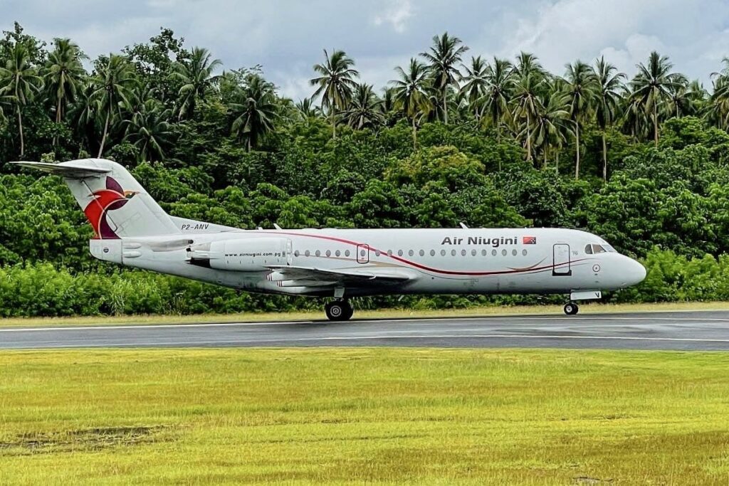 Veja para onde a Air Niugini voa com seus seis Fokker 70 8 Veja para onde a Air Niugini voa com seus seis Fokker 70