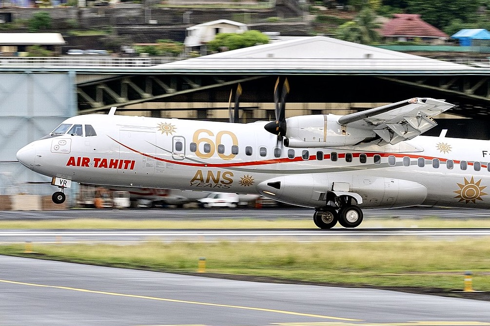 Air Tahiti passa a oferecer entretenimento via wireless a bordo de seus ATR