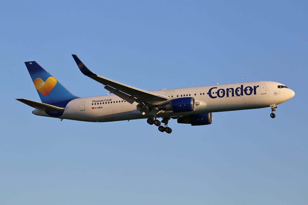 Condor realiza seu último voo com o 767 4 Condor realiza seu último voo com o 767