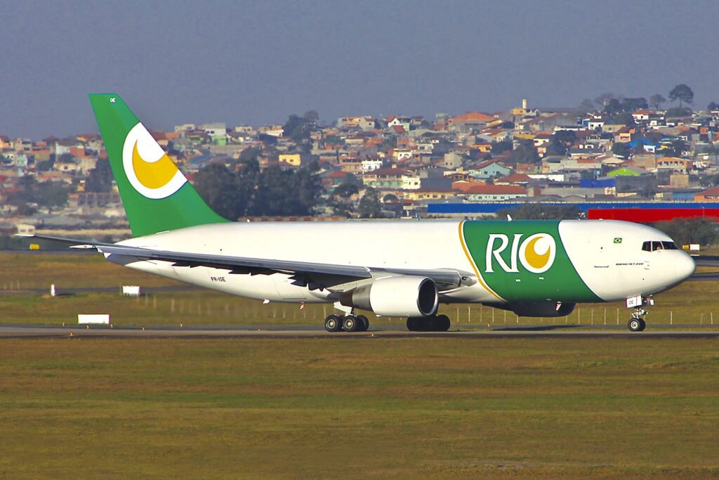 A RIO Linhas Aéreas e o 767-200