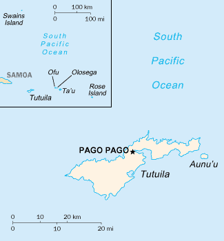 American Samoa CIA WFB Map